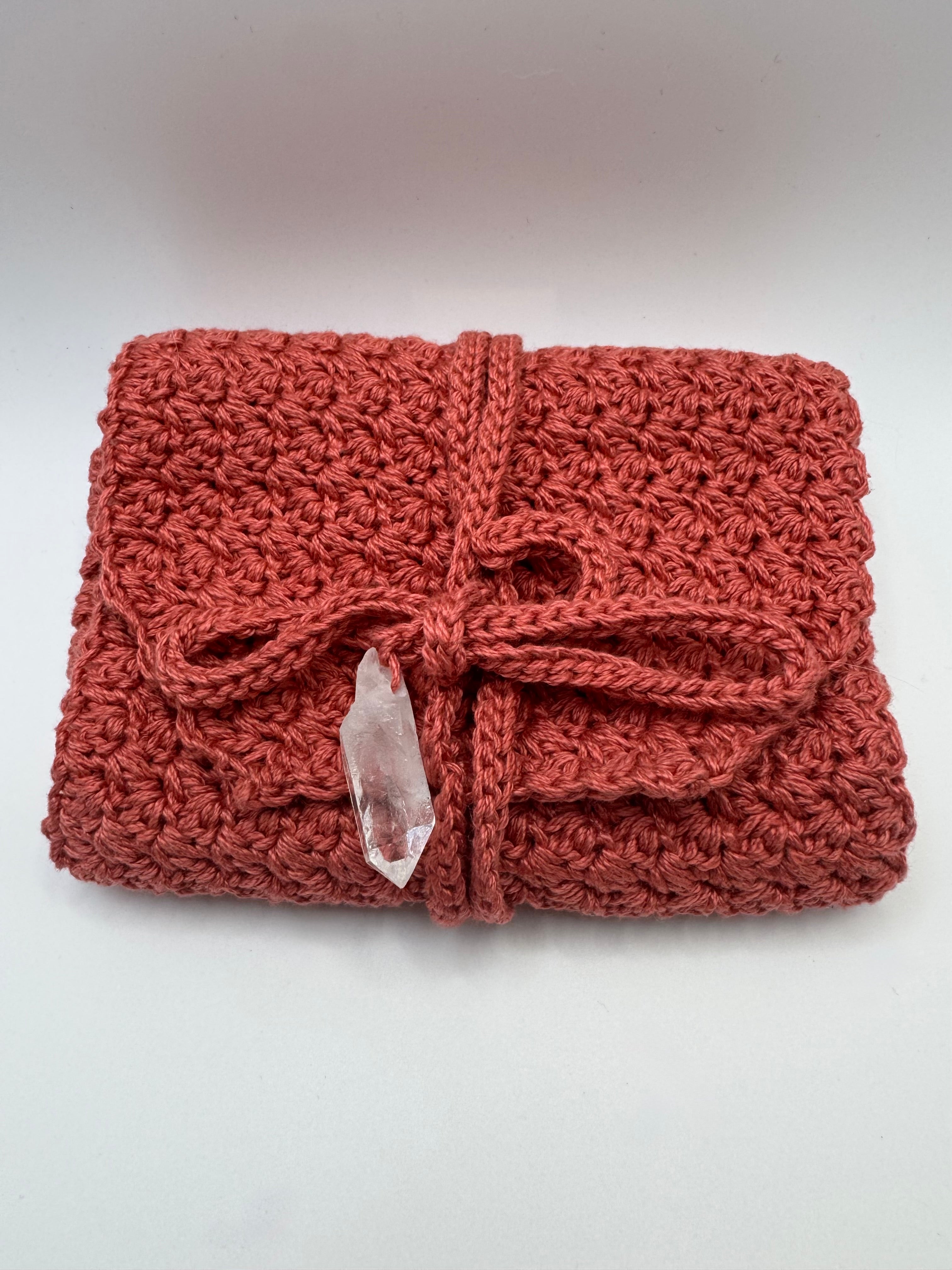 Tarot/Oracle Pouch with Crystal