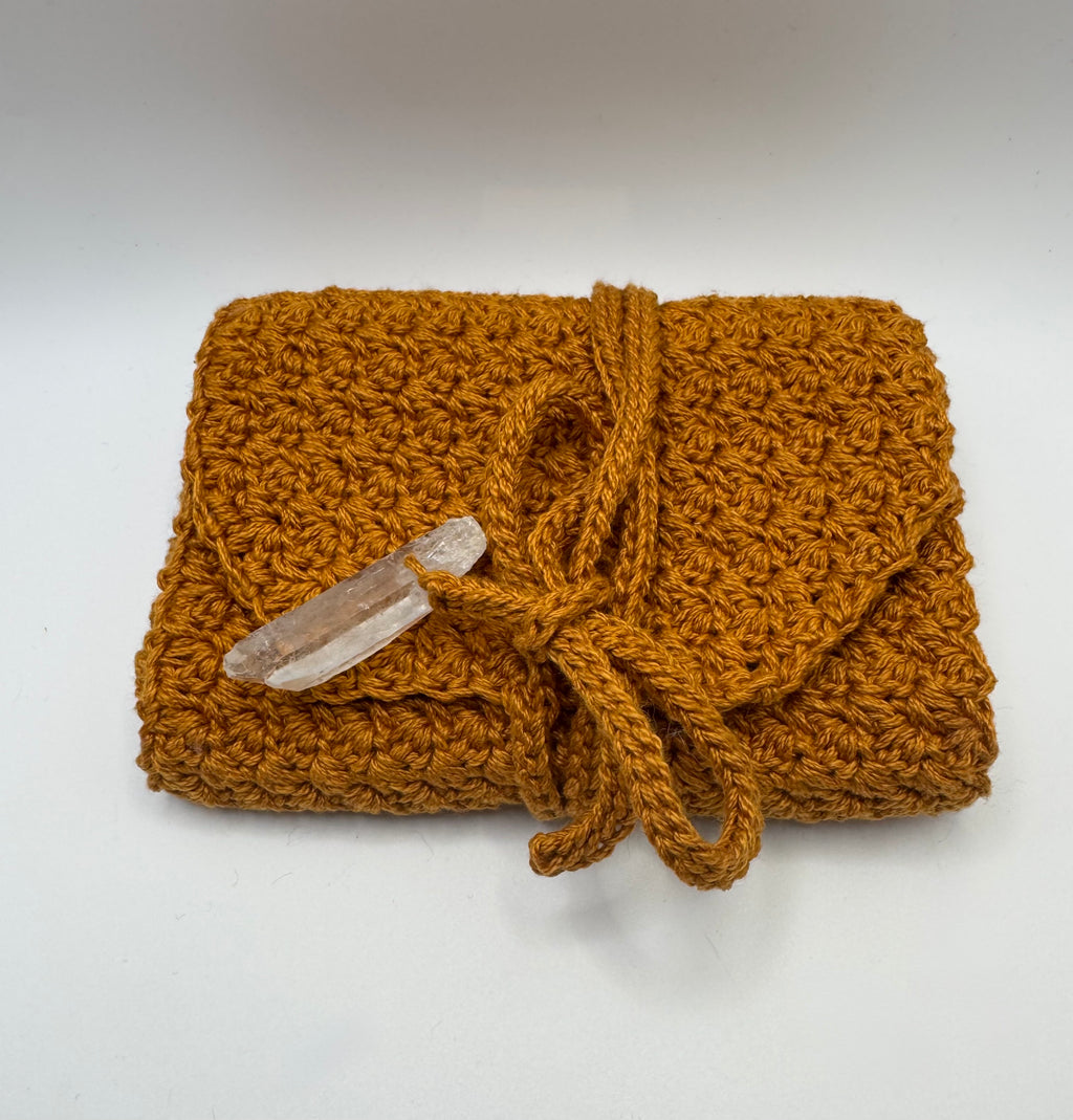 Tarot/Oracle Pouch with Crystal