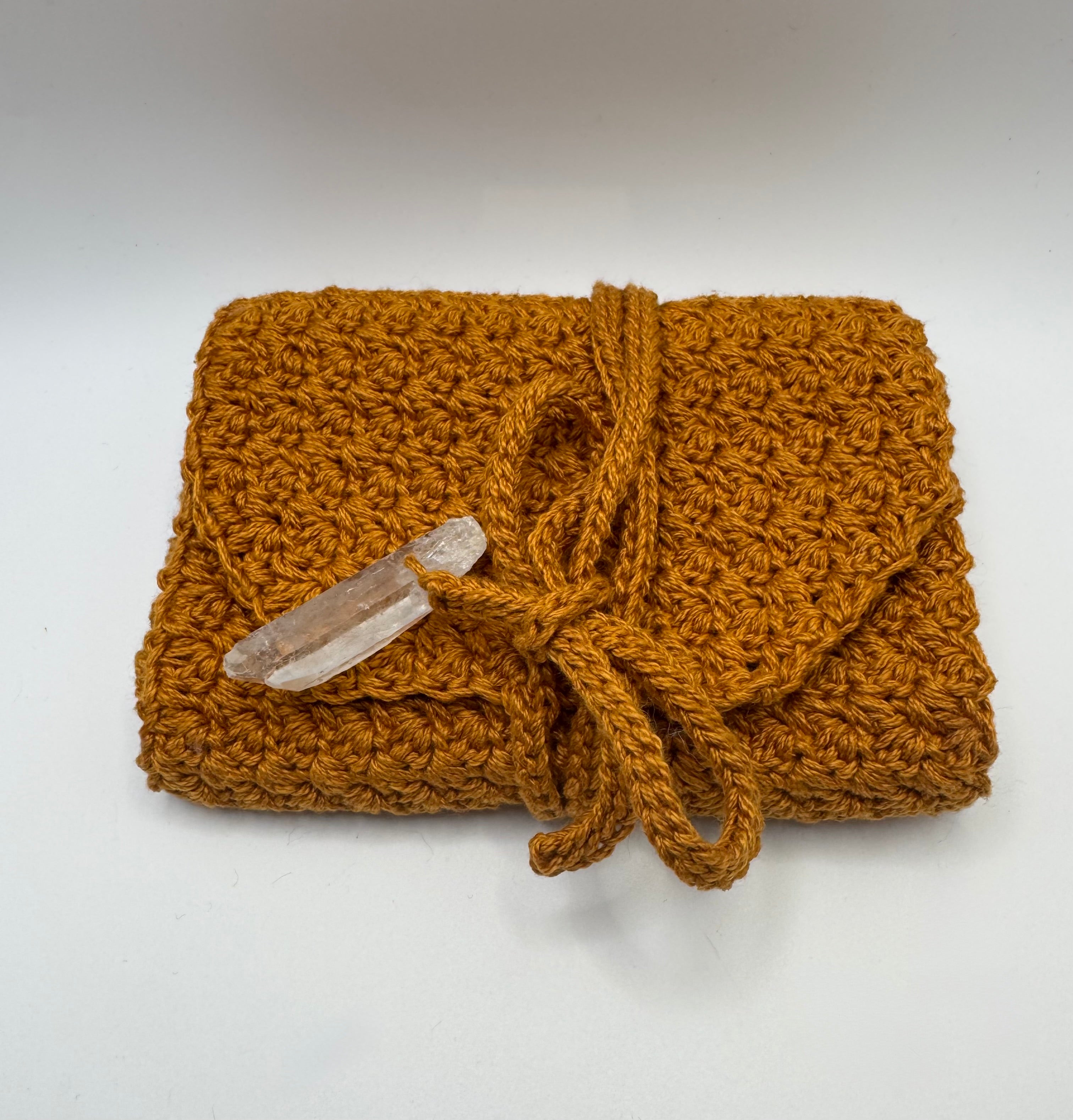 Tarot/Oracle Pouch with Crystal