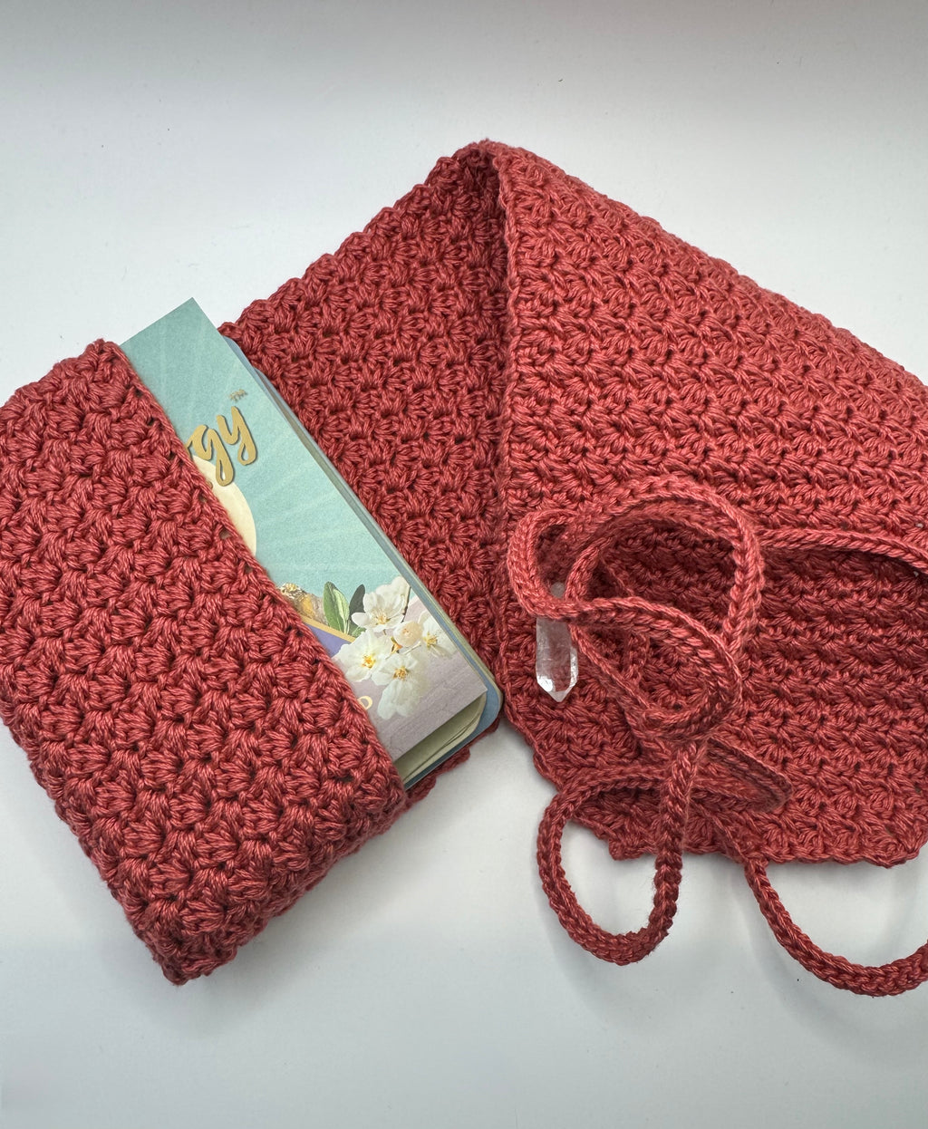 Tarot/Oracle Pouch with Crystal