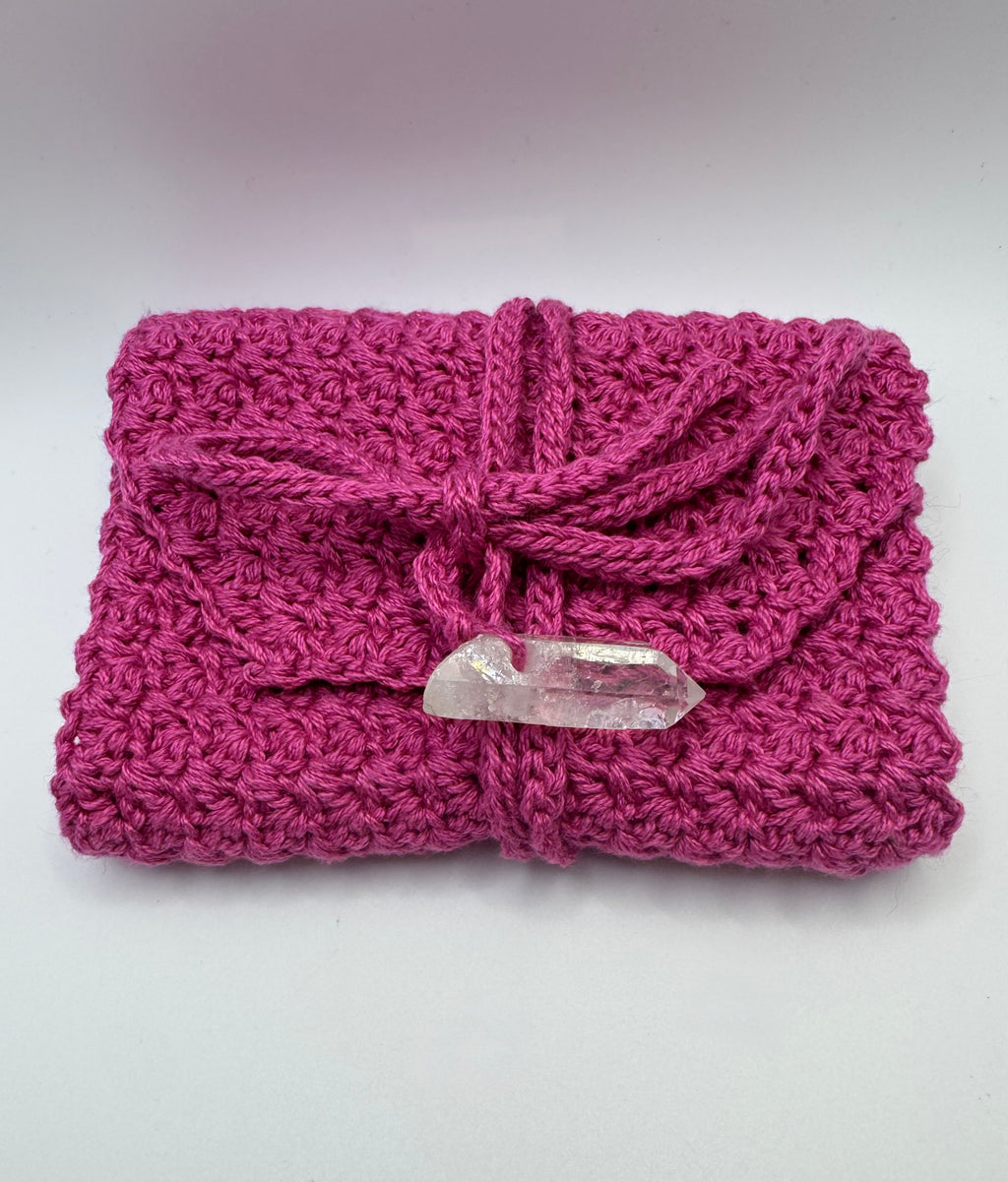 Tarot/Oracle Pouch with Crystal