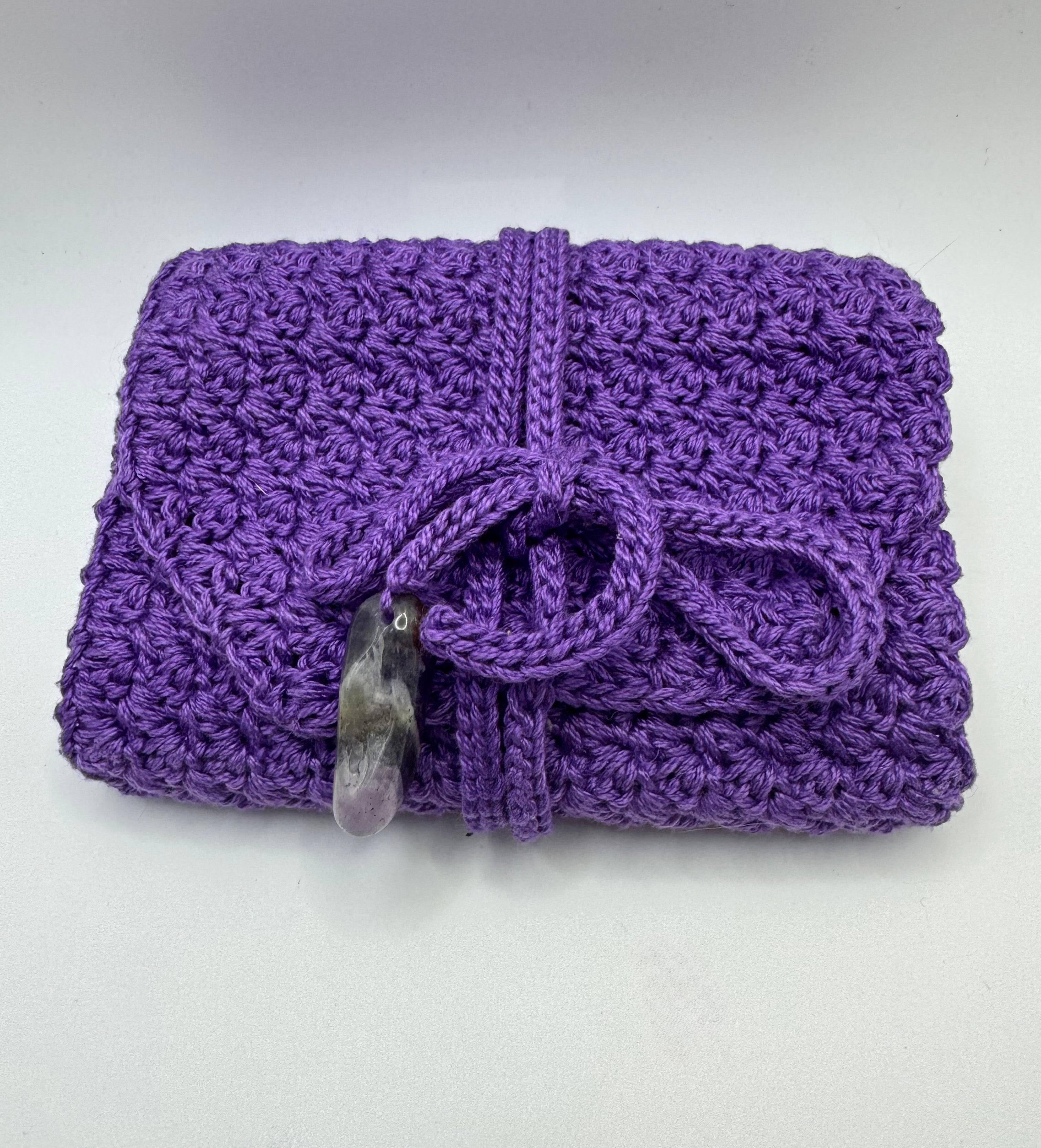 Tarot/Oracle Pouch with Crystal