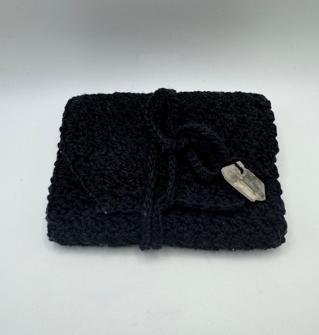 Tarot/Oracle Pouch with Crystal