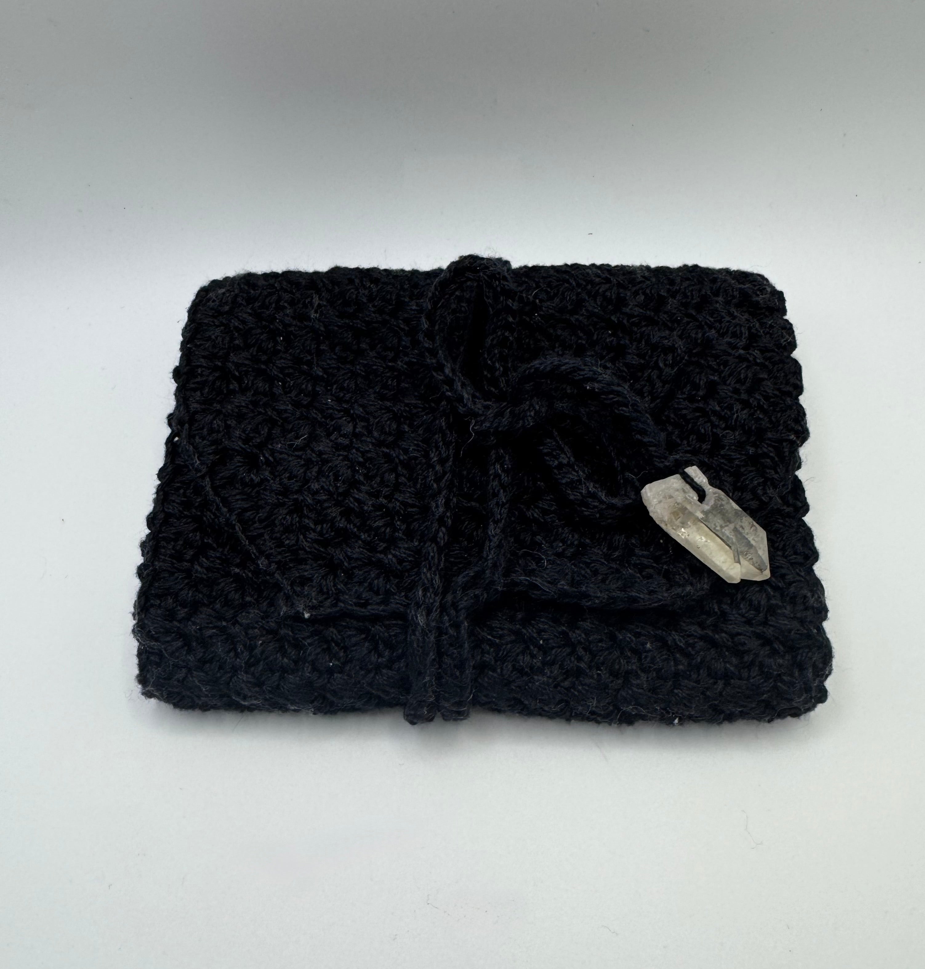 Tarot/Oracle Pouch with Crystal